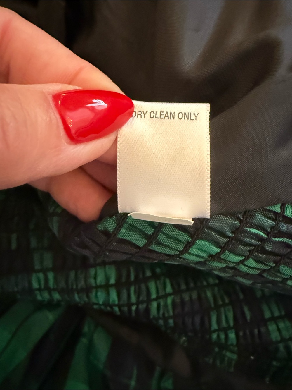 Luella Bartley for Target Green Plaid Strapless Bubble Dress NWT 13 - Picture 10 of 13